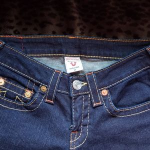 True Religion Kate  Cropped Jeans